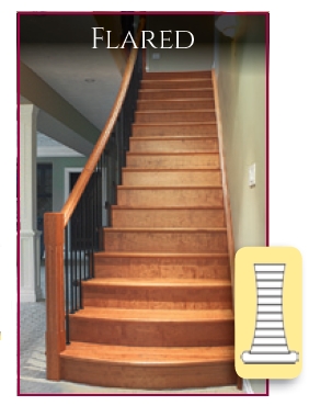 Flared Stair